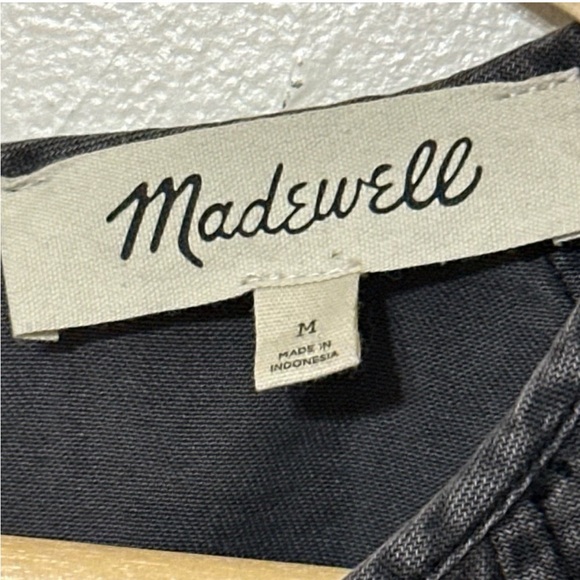 Madewell Charcoal Denim Tiered Tunic
Dress - Size Medium - Picture 4 of 5